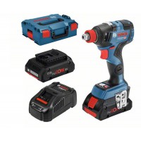 BOSCH GDX 18V-200 C smūginis veržliasukis 2x4 Ah L-Boxx